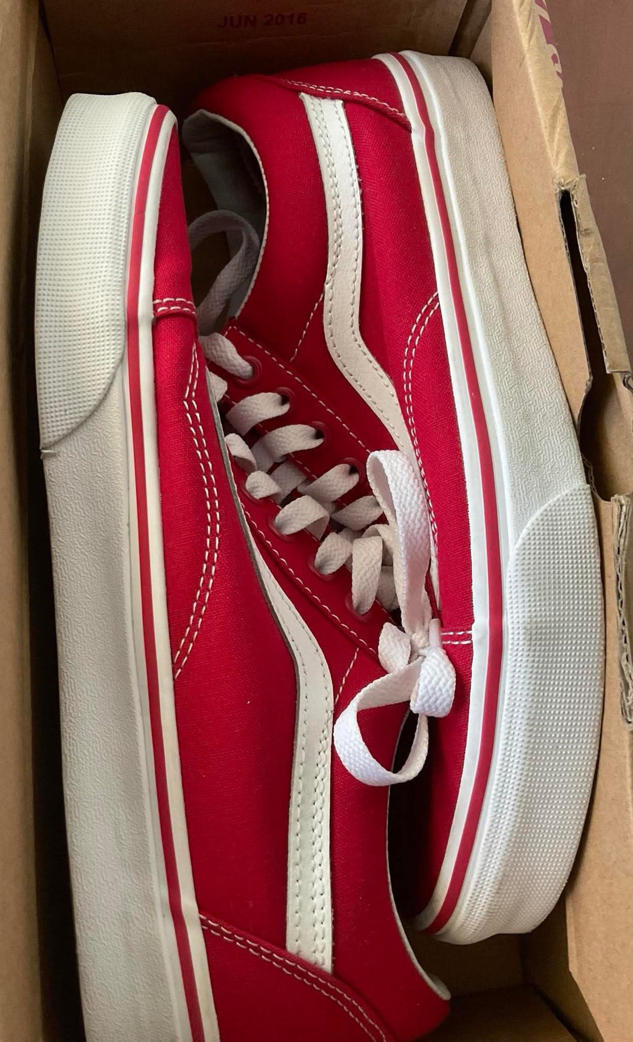 Red And White Vans