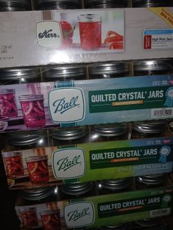 Half pint jars