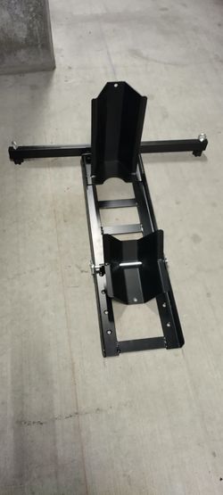 MaxxHaul Motorcycle Wheel Chock Heavy‑Duty S