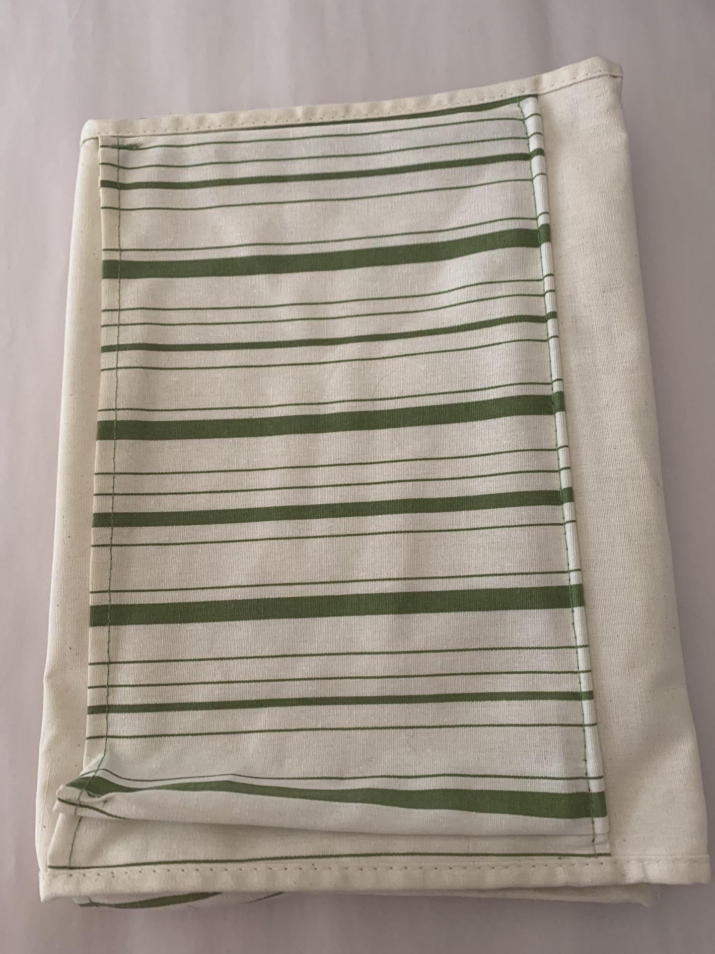 Green Stripped Hanger For Closet