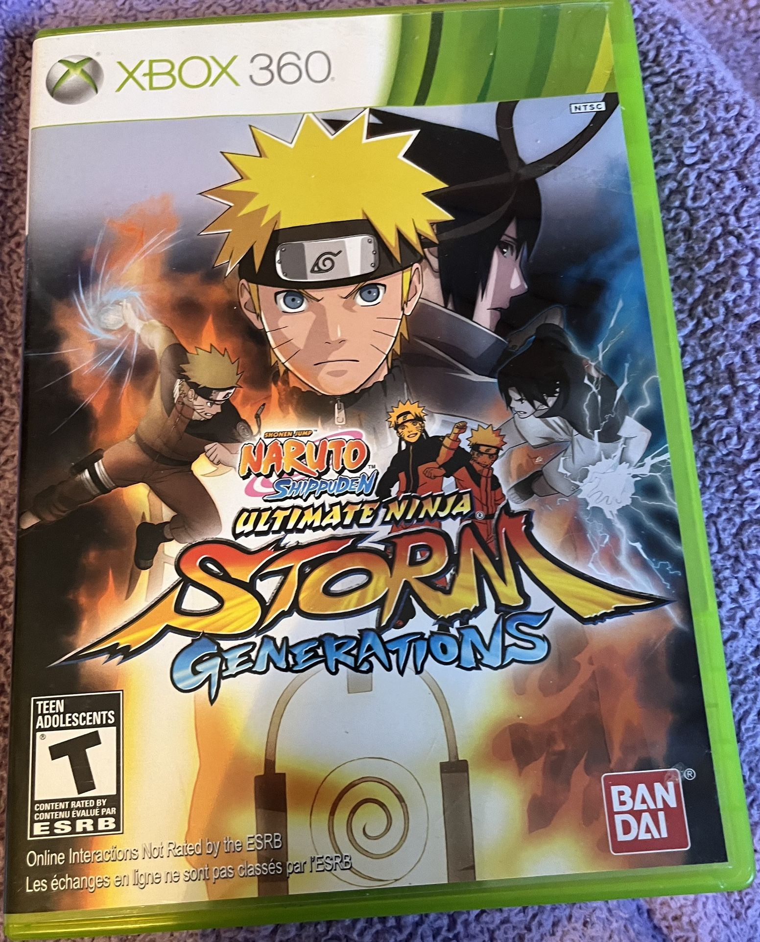 Xbox 360 Naruto Shippuden Ultimate Ninja Storm Generations