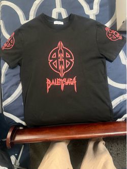 Black Balenciaga Shirt