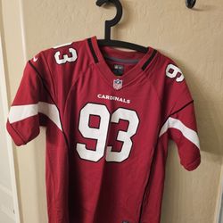 Nike Calais Campbell Arizona Cardinals Youth Jersey Red Size L 