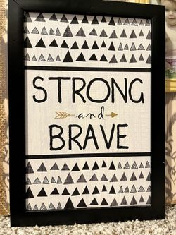 Wall Art Inspirational Quote 