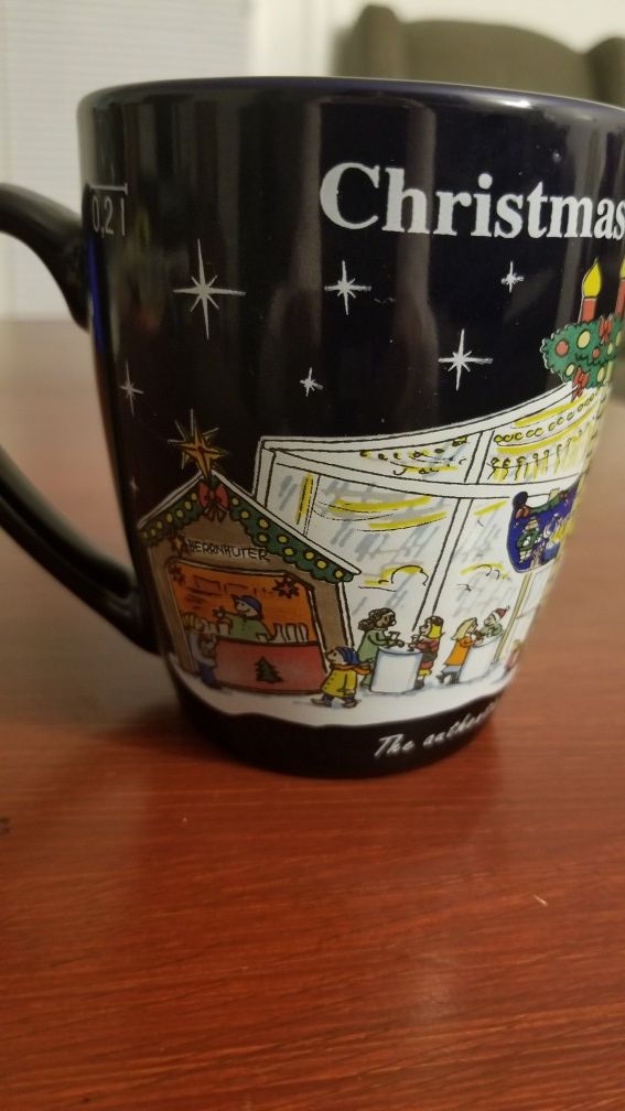 Christmas village in Baltimore mug $12 OBO