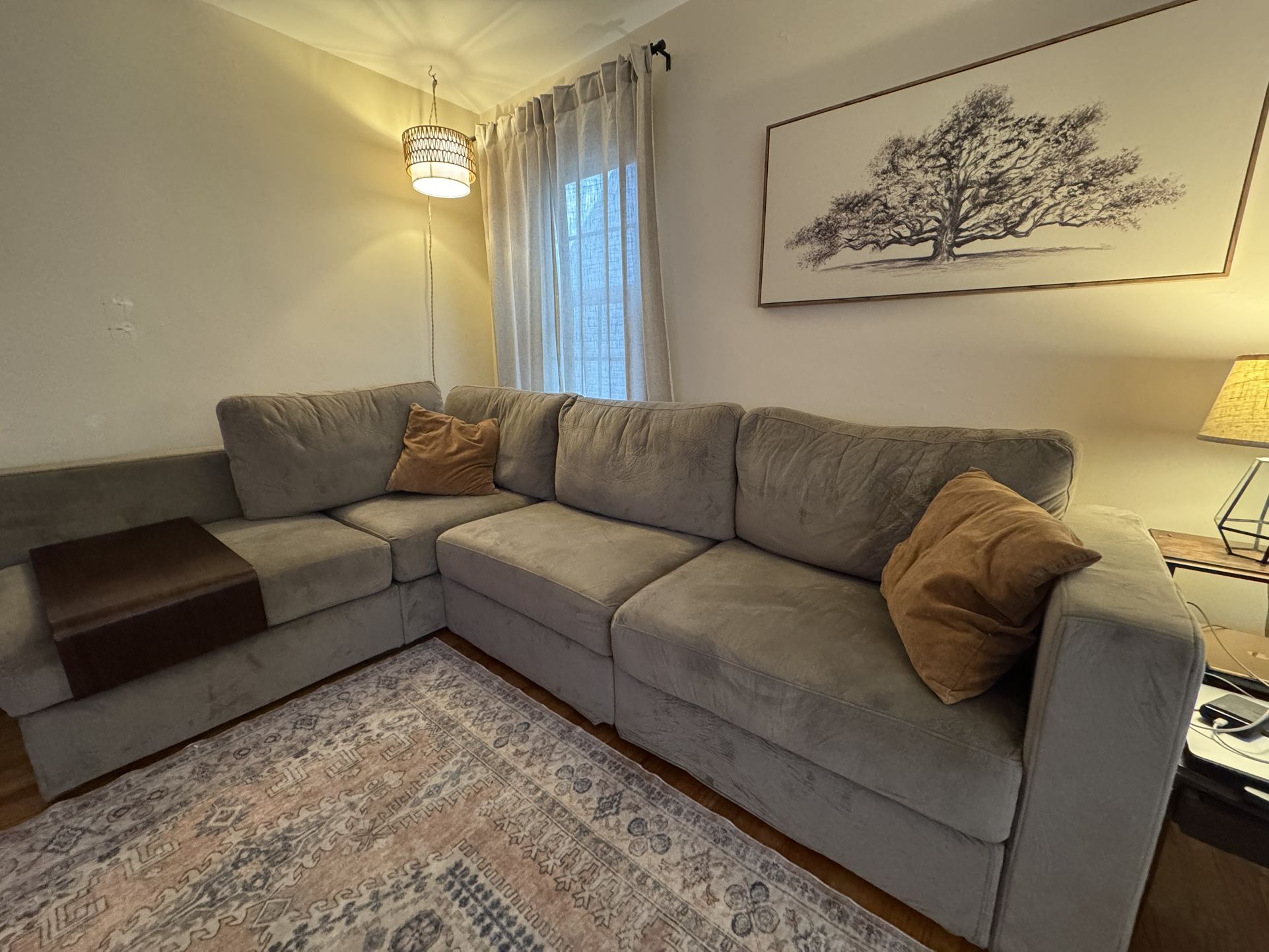 Lovesac Sectional Modular Sofa 