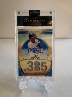 2024 Topps Luminaries - Ryne Sandberg #HKAR-RS Blue Relic Auto /10 🔥Encased🔥