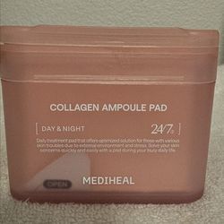 New! Collagen Ampoule Pad 100 pads.