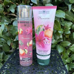 Bath & Body Works Plumeria Body Cream and Mist