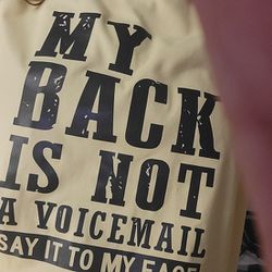 My Back Is Not Voice Mail  Medium 