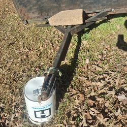 Barbecue grill/ smoker.