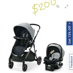 Graco Car Seat And Stroller