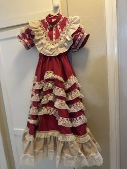 Escaramuza Charro Dress Little Girls Size 7 