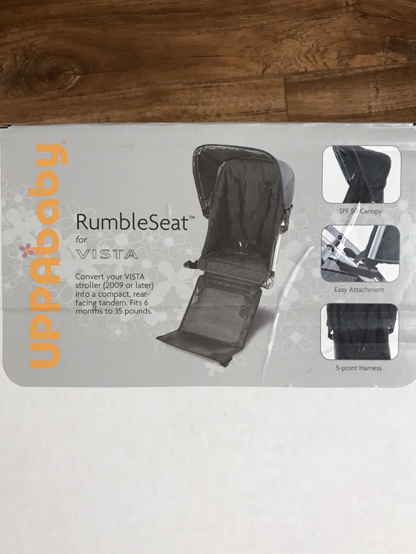 Uppababy Vista Rumble Seat