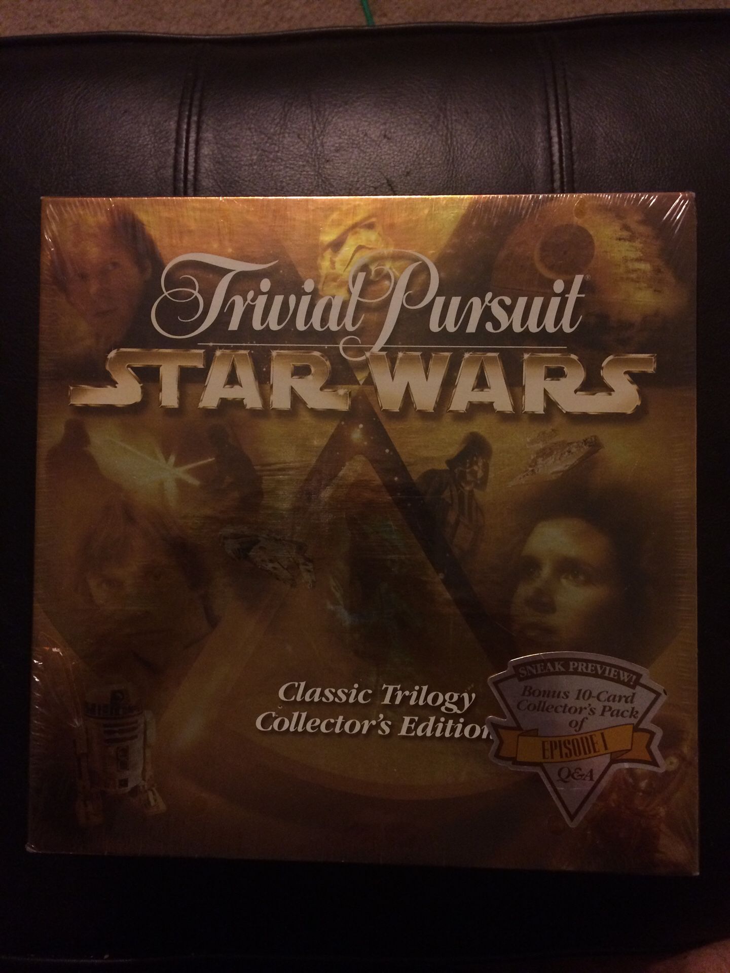 Star Wars trilogy trivial pursuit new