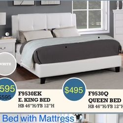 Cama King. De Las Grandes. Con Colchon Buena Calidad. 