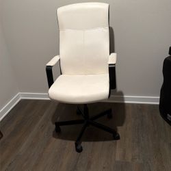 Black And White Office Desk Chair