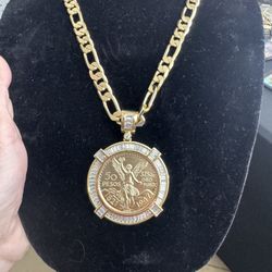 Centenarios Oro Laminado 14k