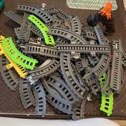 Thomas and Friends Trackmaster Track Pieces Replacement Parts 62 Pieces 