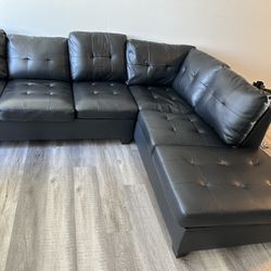 Leather Sectional