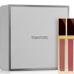 Tom Ford - Gloss Luxe Moisturizing Lip Gloss in Inhibition  and  Gloss Luxe Moisturizing Lip Gloss in Sunrise Pink  - Brand New - Tom Ford Lip Gloss s