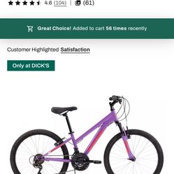 Nishiki Girls' Pueblo 24" Mountain Bike