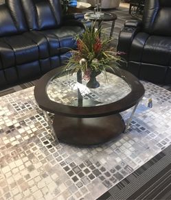 Coffe tables with two end tables