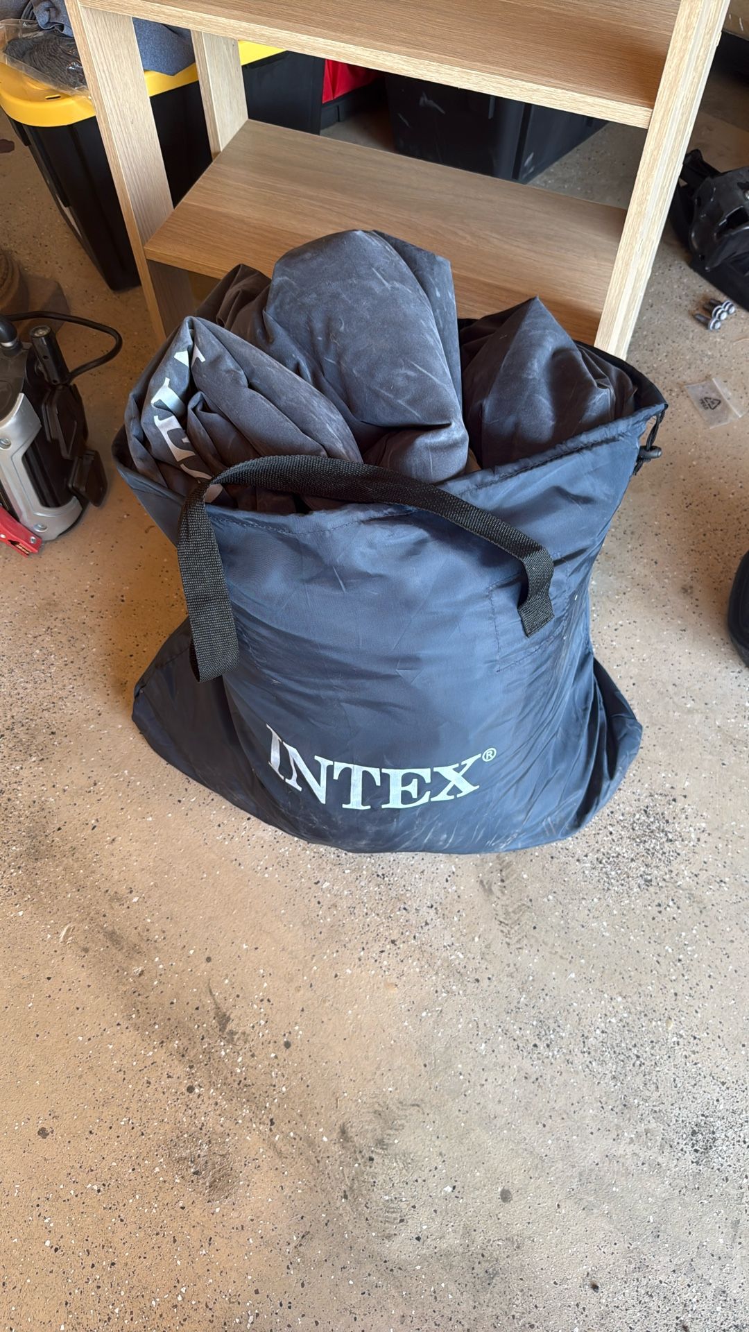 Intex Queen Mattress Lumbar Support With Built In Pump