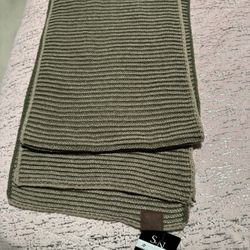 Men’s SN Simply Noelle Menswear Scarf Green 