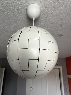 White Pendant Light