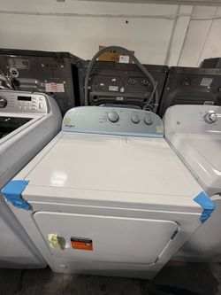 Whirlpool White Gas Dryer