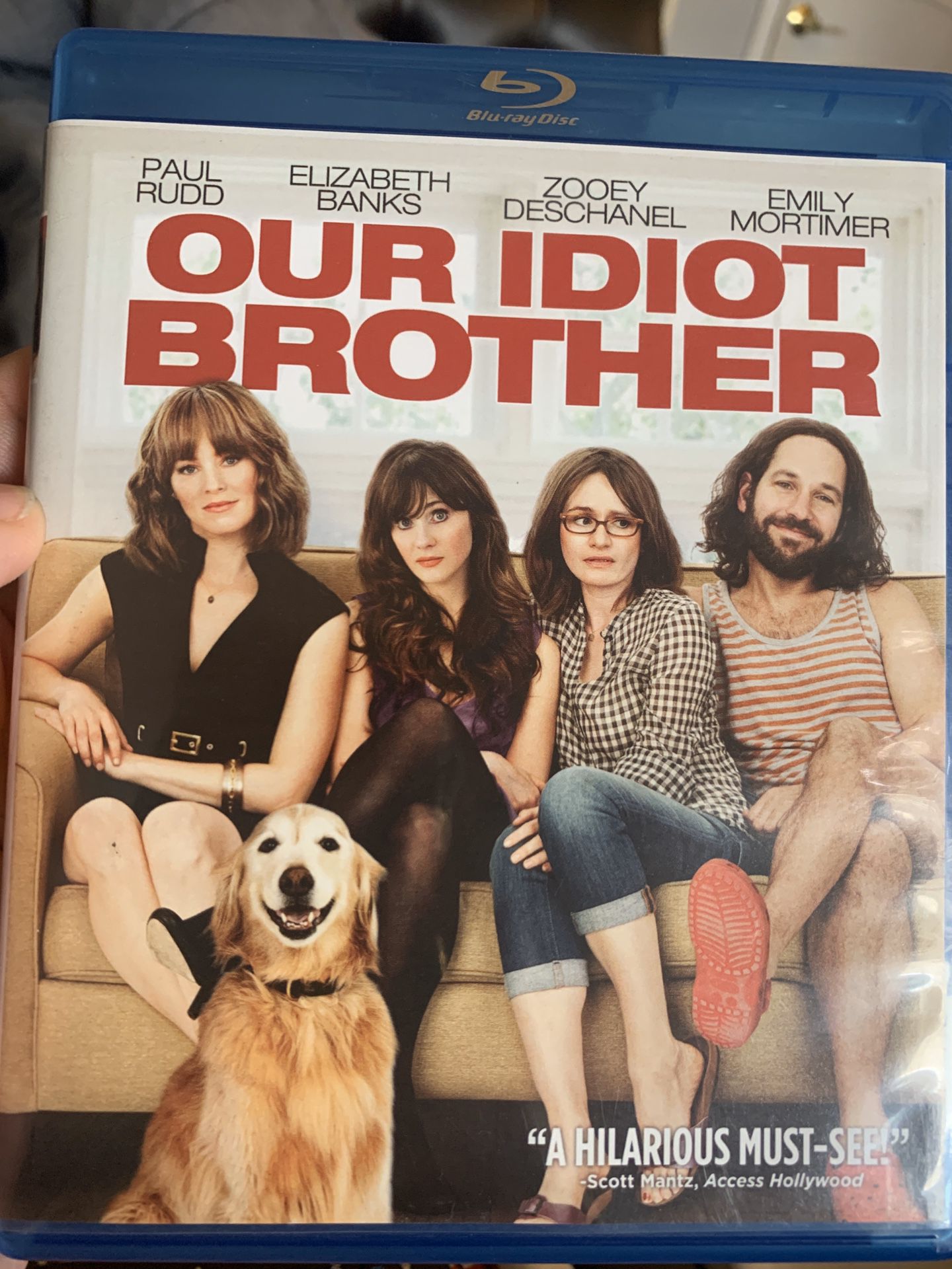 Our Idiot Brother Blu Ray