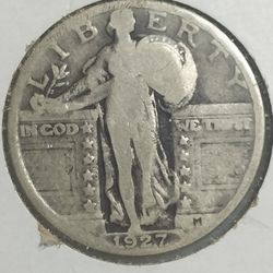 1927 Standing Liberty Quarter 