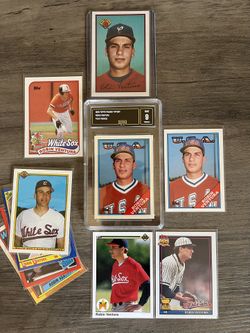 Robin Ventura 10 Card Lot. TIFFANY MINT 9 RC