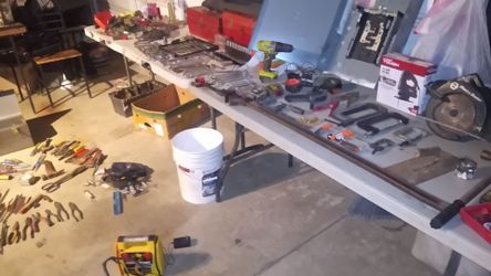 One day only tool sale 50%off Sunday 7to11