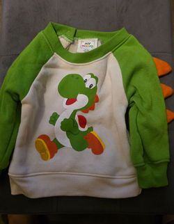 Baby Yoshi Nintendo Sweatshirt 0-3M
