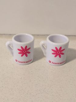 American girl doll sized coffee mugs