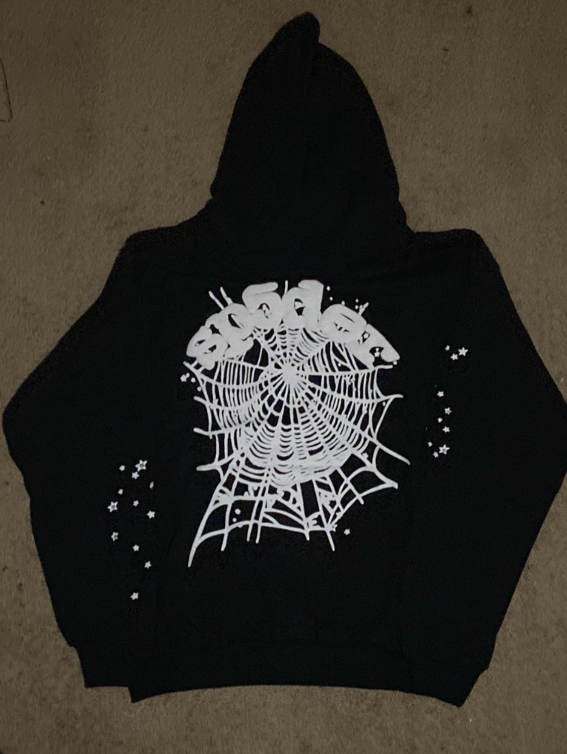 1:1 Og Web Black Sp5der Hoodie