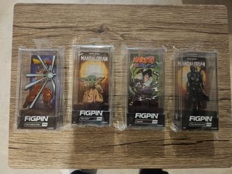 Figpins $50 for all 4. $15 for 1