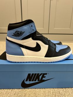 Jordan 1 High UNC Toe Sz 9.5 DS