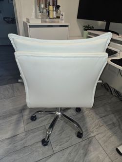 White office chair