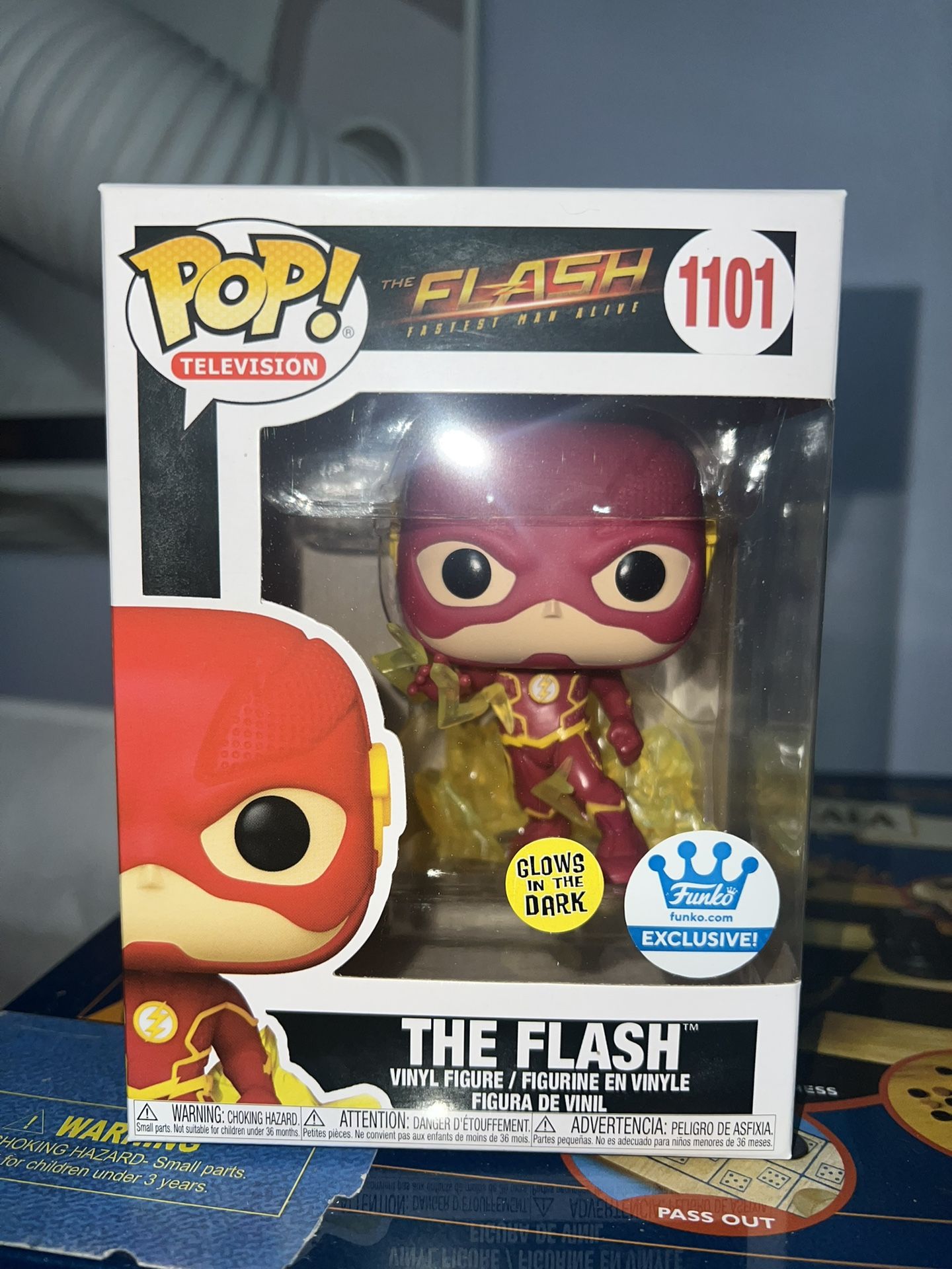 The Flash Funko Exclusive (Glow In Dark)