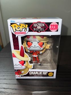 LIMITED EDITION CHASE Charlie Demon Form Hazbin Hotel Funko Pop #2239 Animation Morningstar Cartoons