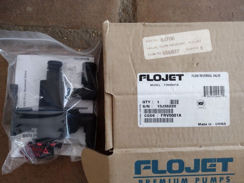 Flojet Line Buddy Flow Reversal Valve G56 Beerjet Pump