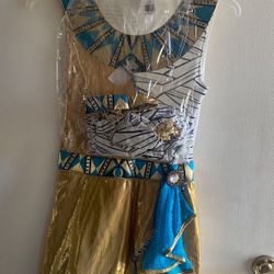 Cleopatra Dress Costume Size:14/16 For Girl
