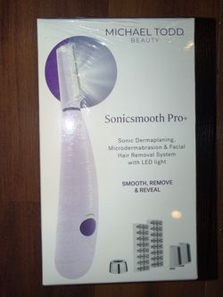 Michael Todd Beauty Sonicsmooth Pro+ Dermaplaning System – Brand New Sealed