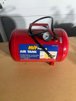 MVP Pro-Tech 5-Gallon Portable Air Tank (Model W-1005) - Like New