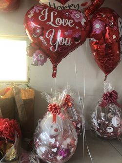 Valentine’s balloons gifts