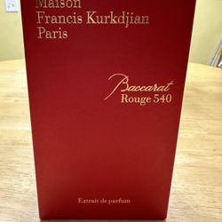 Baccarat Rouge 540 Extrait 
