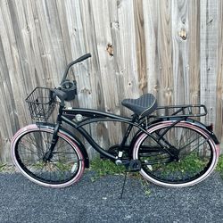 Huffy Nel lusso Cruiser Bike Black edition 🔥school, Work, Outdoor Activities 👌